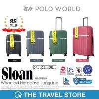 ราคา POLO WORLD PWES-50123 Sloan Wheeled Hardcase Luggage กระเป๋าเดินทางล้อลาก รับประกัน 1 ปี* (1730262344625522931)