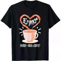 ราคา E=MC2 เสื้อยืดลายกราฟิกพิมพ์ลายวิทยาศาสตร์สุดฮา กาแฟพลังงาน นม กาแฟ ของขวัญ เสื้อยืดลายกราฟิก เสื้อยืดสตรีทแวร์ (1734774679346776017)