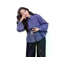 ราคา เสื้อเชิ้ตลายสก็อตสีเขียวสำหรับผู้หญิง สินค้าพร้อมส่ง ปี 2026 แขนสั้นยาว ดีเทลระบายพอง สไตล์ใหม่ระดับพรีเมียม ชา ครีม แขน สั้น ราคา โปรโมชั่น พิเศษ ช้อปเลย ไม่ตกเทรนด์ เสื้อโอเวอ (1734722659082667212)