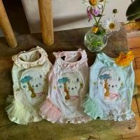 ราคา PPPIG เสื้อกล้ามลายการ์ตูนน่ารัก สำหรับสุนัขเล็ก ปอมเมอเรเนียน มอลทีส ชิสุ ยอร์คกี้ เวสตี้ ชุดแขนกุดมีกระโปรงระบาย นุ่มสบาย ใส่ถ่ายรูปสวย ดีไซน์เจ้าหญิง เหมาะสำหรับใส่ประจำวันหรื (1734781477848450536)