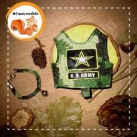 ราคา ❀ชุด Army ชุดกระรอก กระแต กระเล็น สัตว์เลี้ยง❂ (1735321163508975552)