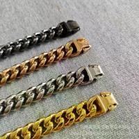 ราคา ปลอกคอสุนัขสีดำขนาด 14 มม. ขายดี ป้องกันการกัด สัตว์เลี้ยง โซ่คิวบา ฮิปฮอป สแตนเลส สร้อยคอโซ่สุนัขแบบเข้ารหัส (1734186439146112454)