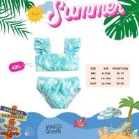 ราคา ชุดว่ายน้ำเด็ก MiniQueen รุ่น Aloha Bikini (SWM00044) (1734550327972955186)