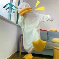 ราคา [COD] Cute Duck Pajamas, Elizabeth Sleeping Bag, Duck Mascot Costume, Cartoon Cosplay Costume, Anime Pajamas, Gintama, Elizabeth Yellow Duck Pajamas, Duck Pajamas, Gift for Friends. (17343752752087380