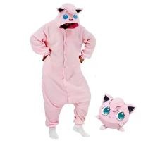 ราคา Women Sleepwear Jigglypuff Pajamas Pink Color Cute Pokemon One-piece Couple Sleepwear (1735279245500974722)