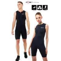 ราคา ☚ชุดไตรกีฬา ชุดไตร TRON Suit ชุดวิ่งปั่นว่ายน้ำ Triathlon Suit❣ (1734654712115791045)