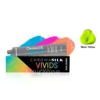 ราคา สฮด ครีมสีเหลืองPravana Chromasilk Vivids Neon hair color creme 90ml - Neon Yellow สีเคลือบชนิดปราศจากแอมโมเนียมีเม็ดสีติดทนมีกลินหอม สีเหลืองสะท้อนแสง (1734507762028938848)