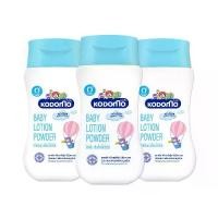ราคา [COD] [Tiktok]3 bottles - lotion KODOMO blue โคโดโม แป้งเด็กเนื้อโลชั่น 180 มล. (1735491869753771879)
