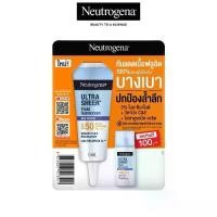 ราคา [Gift] Neutrogena Ultra Sheer Fluid Facial Sunscreen Age Shield SPF50 PA++++ 5g. นูโทรจีนา อัลตร้า เชียร์ ฟลูอิด ซันสกรีน เอจ ชีลด์ เอสพีเอฟ50 พีเอ++++ 5ก. (1732138798695155542)