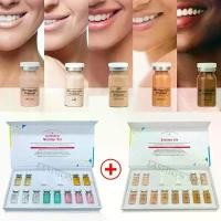 ราคา [COD] ชุด 12 ชิ้น/เซ็ต ครีมบำรุงผิว BB Skin Cream Glow Meso White Brightening Serum Derma Booster คอนซีลเลอร์เนื้อบางเบาธรรมชาติ ครีมรองพื้นเพื่อผิวขาวกระจ่างใส (1734977779026855207)