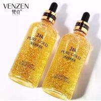 ราคา เซรั่มเพียวโกลด์ VENZEN VEZE 24K PURE GOLD SERUM 100ml. เซรั่มทองคำบริสุทธิ์ 24k หน้าเนียนกระจ่างใส ด้วยคุณค่าจากทองคำ คําแนะนําการขายที่ร้อนแรงในเดือนนี้ (1735502939052410250)