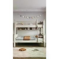 ราคา ✽Adult full solid wood bunk bed double bed high and low bed mother bed small household children's bunk bed wooden bed with mop bed❣ (1735172189469574742)