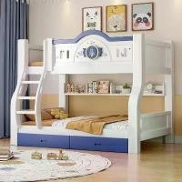 ราคา ♜Solid wood children's bed with bunk beds bunk beds high and low beds adult beds mother and child beds second floor multifunctional beds✱ (1735172182347712086)