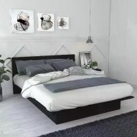 ราคา Tomato Home เตียง 6ฟุต รุ่น Donna King bed เตียงนอน6ฟุต เตียงไม้ | เตียงมินิมอล Chic สวยหรูเรียบง่าย | รับนนได้ 300โล (1730346918496012690)