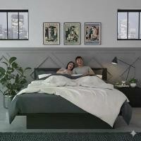 ราคา Tomato Home เตียง5ฟุต Donna Queen bed เตียงนอน5ฟุต เตียงไม้ | เตียงมินิมอล Chic สวยหรูเรียบง่าย | รับนนได้ 300โล คุ้มค่า (1730346915081849234)