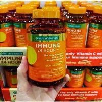 ราคา Nature's Bounty Immune 24 Hour 120 tablets Vitamin C Support From Ester C Exp.05/27 (1735002183819495387)