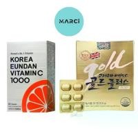 ราคา วิตามินซีอึนดัน Korea Eundan Gold Vitamin C 30 เม็ด / Korea Eundan Vitamin C 1000 mg 60 เม็ด (1735016884906525734)