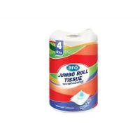 ราคา เอโร่ กระดาษชำระ 2 ชั้น ม้วนใหญ่ 4 ม้วน Aro Jumbo Roll Tissue (1735241968591340552)