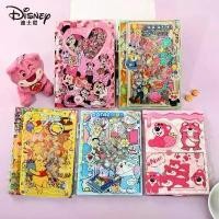 ราคา Disney Anime หมีสตรอว์เบอร์รี Lotso ซูทอปเปเดีย การ์ตูนน่ารัก มิกกี้เมาส์ สมุดโน้ตอะคริลิกแบบสั่นได้ ชุด Lotso Crazy Zootopia หนังสือคู่มือ DIY สร้างสรรค์ ขนาด A5 และ A7 (1735220094993532276)