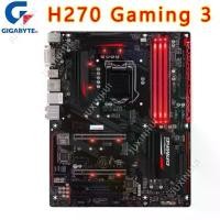 ราคา ใช้แล้ว สำหรับ เมนบอร์ด GIGABYTE GA-H270 GAMING 3/H270 GAMING 3 รองรับ USB 3.0, M.2 NVMe SSD, ชิปเซ็ต H270, ส็อกเก็ต LGA 1151, ใช้แรม DDR4 (1734622592615024586)