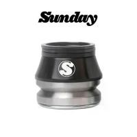 ราคา ✼ชุดถ้วยคอฝังซีลแบริ่งจักรยาน BMX SUNDAY CONICAL HEADSET สีดำ✤ (1735515748430612423)