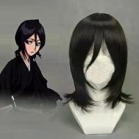 ราคา Bleach Cosplay Kuchiki Rukia Wig Black Short Hair Woman Man Cosplay Costume Halloween Party (1735513019898168767)