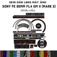 ราคา Sony FE 85mm F1.4 GM II Lens Skin (มาร์ค 2) (หลายรุ่น) | Decal Film 3M Sony 85mm สติ๊กเกอร์กันรอยเลนส์กล้อง สินค้าแนะนำ (1735475774642226357)
