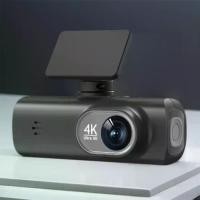 ราคา 4K Dash Cam Car DVR ในตัว WiFi Dual Lens Car Camcorder 24 ชั่วโมงที่จอดรถ (1731640036363568606)