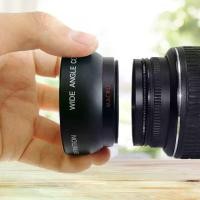 ราคา 52mm 0.45x Wide Angle Lens Professional 52MM 0.45x Fisheye Wide Angle Macro Lens Infrared Compatible for Nikon 18-55mm 55-200mm 50mm 1.4 50mm (1735092979218352048)