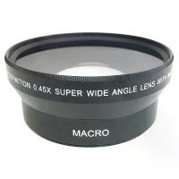 ราคา Professional 0.45x Wide Angle Lens with Macro Lens for Canon Nikon Sony Fujifilm Camera lens 43 46 49mm 52mm 55mm 58mm 6 ฝ่ายขาย (1735061937004184946)