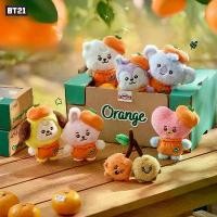 ราคา ตุ๊กตา BT21 BABY ซีรีส์ Orange Party, ของสะสม K-pop BTS, ของขวัญน่ารัก, ตกแต่งกระเป๋าเป้ (1735360918604515086)