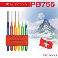 ราคา PB 755 BL RB PB Swiss Tools เหล็กส่งชุดสีรุ้ง ส่งสลัก ส่งปิ๊น สีรุ้ง รุ่นยอดนิยม 6 ตัวชุด (1735478131285197832)