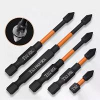 ราคา Premium 6Pcs Magnetic Impact Screwdriver Set with High Hardness Hand Drill Bit ,Phosphate Black Coating ,Non-Slip Handle 25/50/65/70/90/150mm (1735376585613936465)