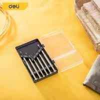 ราคา จัดส่งเฉพาะจุด COD Deli ไขควงแว่นตา ไขควงซ่อมนาฬิกา ไขควงซ่อมแว่นตา 6pcs ไขควงอเนกประสงค์ ไขควงเล็ก ชุดไขควงขนาดเล็กเซ็ต Screwdriver (1735318419750880678)