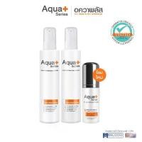 ราคา (ส่งฟรี) Aqua+ Series Skin Soothing Milky Wash (2 ขวด) & Radiance-Intensive Essence (1 ขวด) (1735103559578978190)
