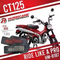 ราคา ✪ของแท้ Hurricane Air Filter HM-8187 CT125 กรองอากาศแต่ง มอเตอร์ไซด์ Hurricane แท้ 100%☬ (1734937962106881858)
