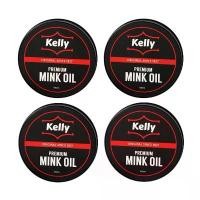 ราคา คำแนะนำผลิตภัณฑ์ใหม่ของเดือนนี้ KELLY Mink Oil เคลลี่ มิงค์ออยล์ ไขปลาวาฬ บำรุงขัดเงารองเท้าหนังเรียบ 100 ml (4 กระปุก) (1735138216908326197)
