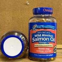 ราคา (Exp.02/2027)Pure Alaska Omega Wild Alaskan Salmon Oil, 100% pure salmon oil, imported from the USA, contains Omega 3 fatty acids. (1735001406120167256)