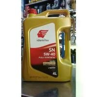 ราคา Idemitsu Engine Oil Idemitsu No. 5W-40 100% Genuine Synthetic 4 Liters (1735044401186965274)