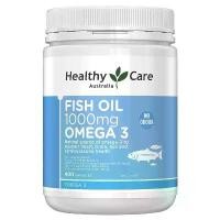 ราคา Healthy Care Omega-3 Fish Oil 1000mg Omega 3 400 capsules Exp.03/2027 (1735001695599691338)