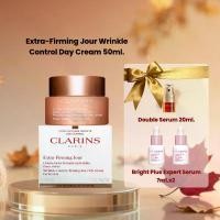 ราคา (Set) Set Clarins Extra-Firming Jour Wrinkle Control Firming Day Cream 50ml. (1734669480489551387)