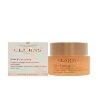 ราคา Clarins Extra-Firming Nuit Wrinkle Control Regenerating Night Silky Cream 50ml. (1734636446651680283)