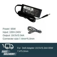 ราคา (ส่งฟรี ประกัน 1ปี) Adapter 19.5V/3.34A 65W หัวขนาด 7.4*5.0mm Compatible with Latitude D400, D410, D420, D430 (dell003) (1735371271628556127)
