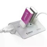 ราคา [พร้อมส่ง] ORICO M3H4-SV MINI อลูมิเนียมความเร็วสูง USB 3.0 HUB 4พอร์ต Splitter Adapter 30ซม. USB 3.0สายต่อสำหรับแล็ปท็อป pc/macbook/mac Pro (1734681359160280175)