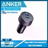ราคา [COD] [tiktok]Anker USB C Car Charger, 40W 2-Port PowerIQ 3.0 Type C Car Adapter, PowerDrive III Duo with Power Delivery for iPhone 13/13 Mini/13 Pro/13 Pro Max/12, Galaxy S10/S9 (1735117852102133529)
