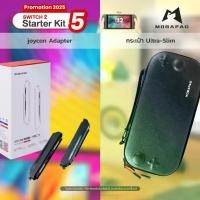 ราคา [Switch2] Starter Kit 5 # Mobapad Nintendo Switch 2 : อุปกรณ์ Joycon Adapter + กระเป๋า ใส่เครื่อง SW2 Tinzshop (1734212807902987720)