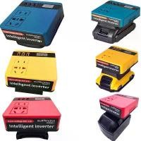 ราคา Suitable for For Makita/Dewalt/Milwaukee 18V Li-ion Battery Portable Power Inverter,DC 18V to AC 220V Outdoor Power Station Generator Adapter (1735442172383495617)