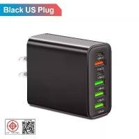 ราคา Yoobao Sajai Fast Charger Adapter SJ-65W Wall Charger with 3 USB A and 3 USB C Ports 65W (1735517008362767555)