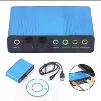 ราคา รุ่นอัพเกรดล่าสุดUSB 2.0 7.1 Channel 5.1 Optical Audio Sound Card External Audio Adapter (1735310069048968872)