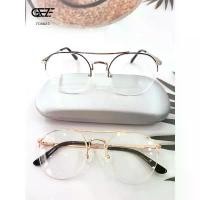 ราคา กรอบแว่นตา GEZE รุ่น YC8025 น้ำหนักเบา ใส่สบาย Vintage พร้อม ตัดแว่นสายตาราคาถูก ขาย (1735241102231307584)